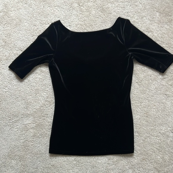 Boden Black Velvet Tee - Picture 6 of 12